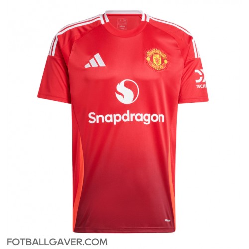 Manchester United Bruno Fernandes #8 Fotballklær Hjemmedrakt 2024-25 Kortermet Manchester United Bruno Fernandes #8 Fotballklær Hjemmedrakt 2024-25 Kortermet